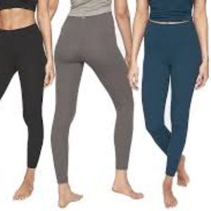 Athleta Elation shine tight blue size M NWOT